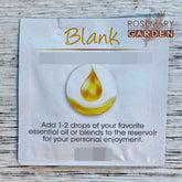Aromatherapy patch 20 blank patch inhalation patch essential oil